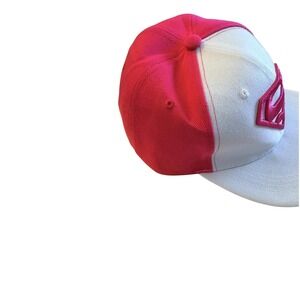 Superman Pink Hat Supergirl Pink White Flat Bill Snap Back